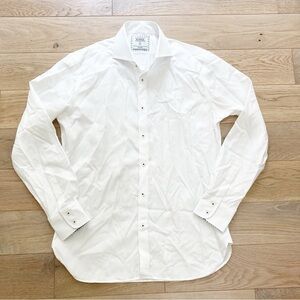 M.J. Bale Crisp White Dress Shirt